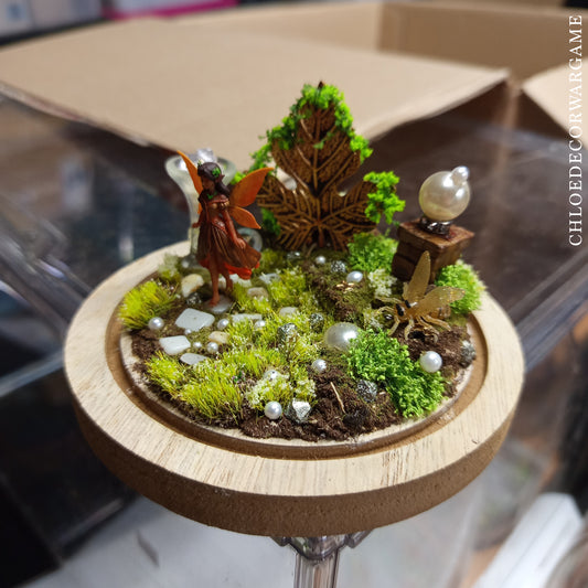 Les fées – Collection de Dioramas Fantasy sous Cloche