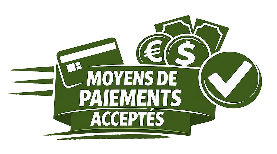 Moyens de paiement acceptés – ChloeDecorWargame