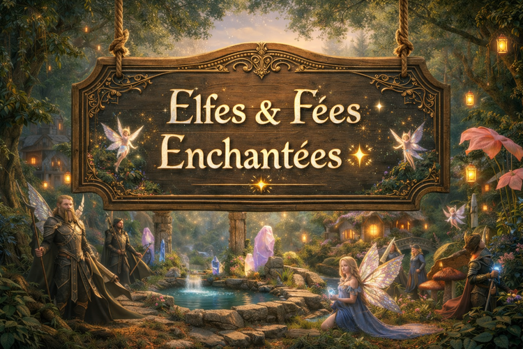 Collection Elfes et Fées Enchantée