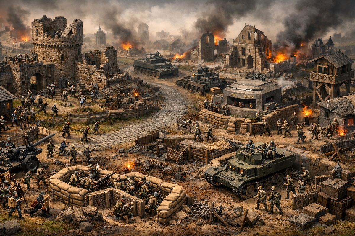Décors pour wargame