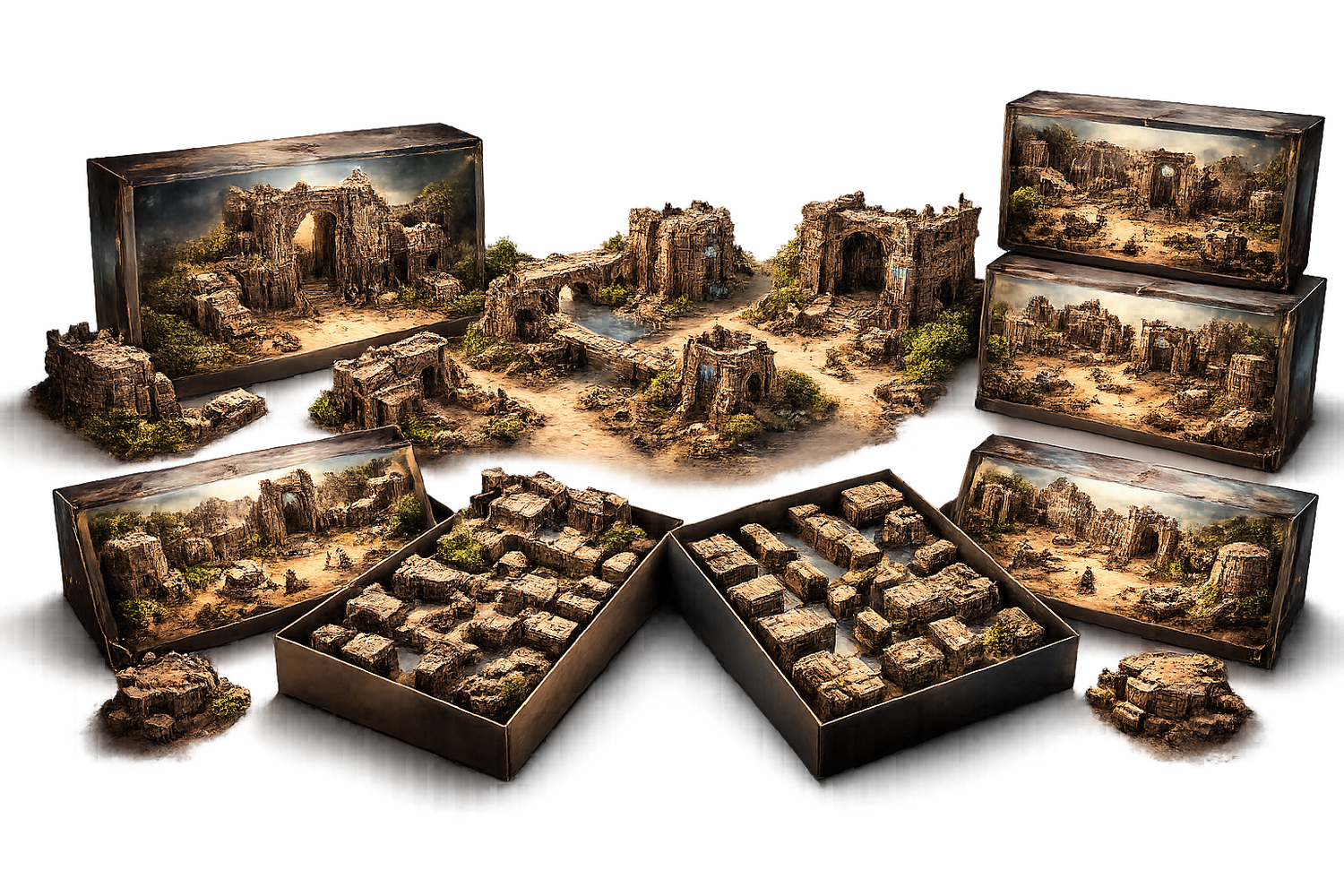 MONDES CLES EN MAINS (packs)