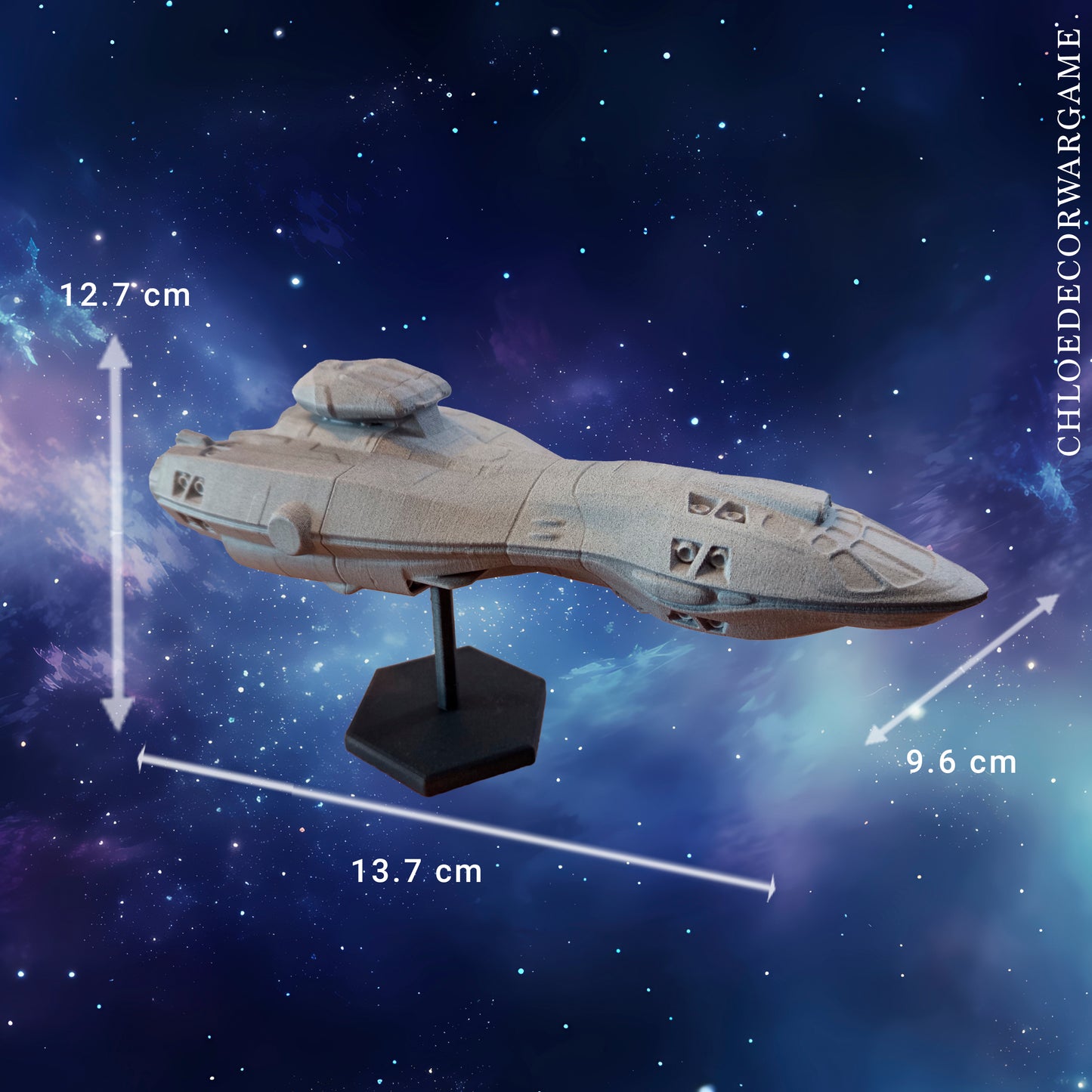 Vaisseau Sci-Fi “Ranger” – Dominion Stellaire