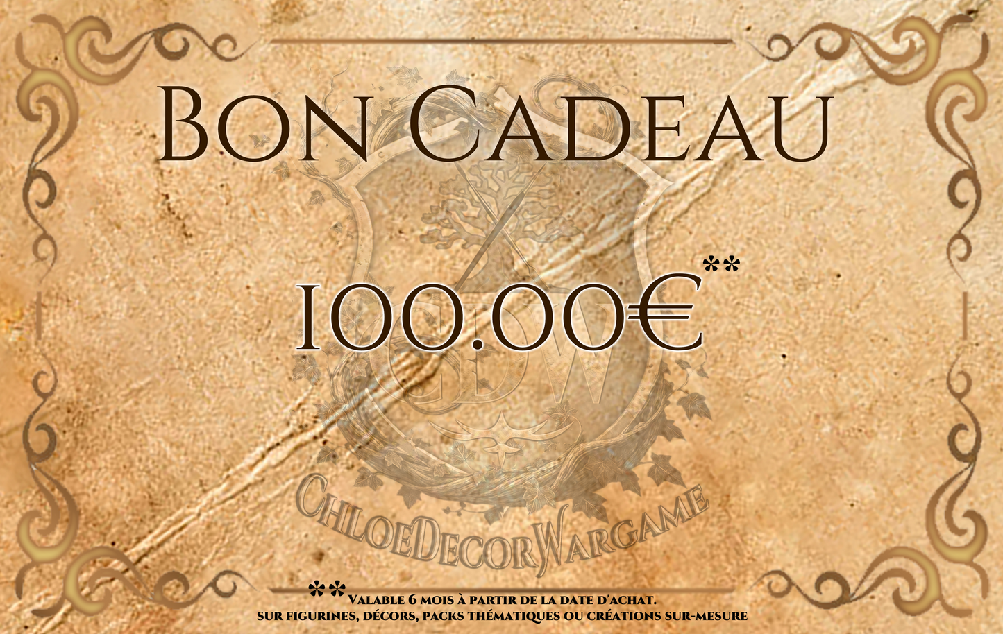 BON CADEAU - ChloeDecorWargame