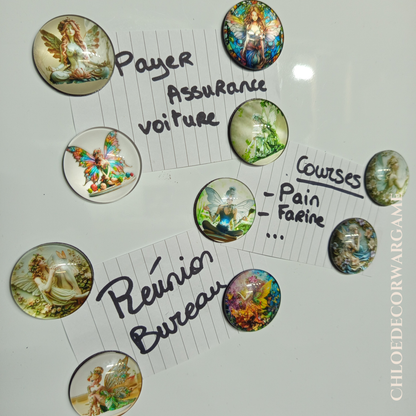 ok Aimant FEE DES JARDINS ChloeDecorWargame