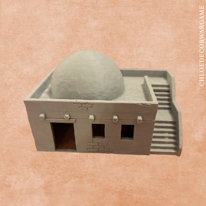 Maison du désert –Toit bombé