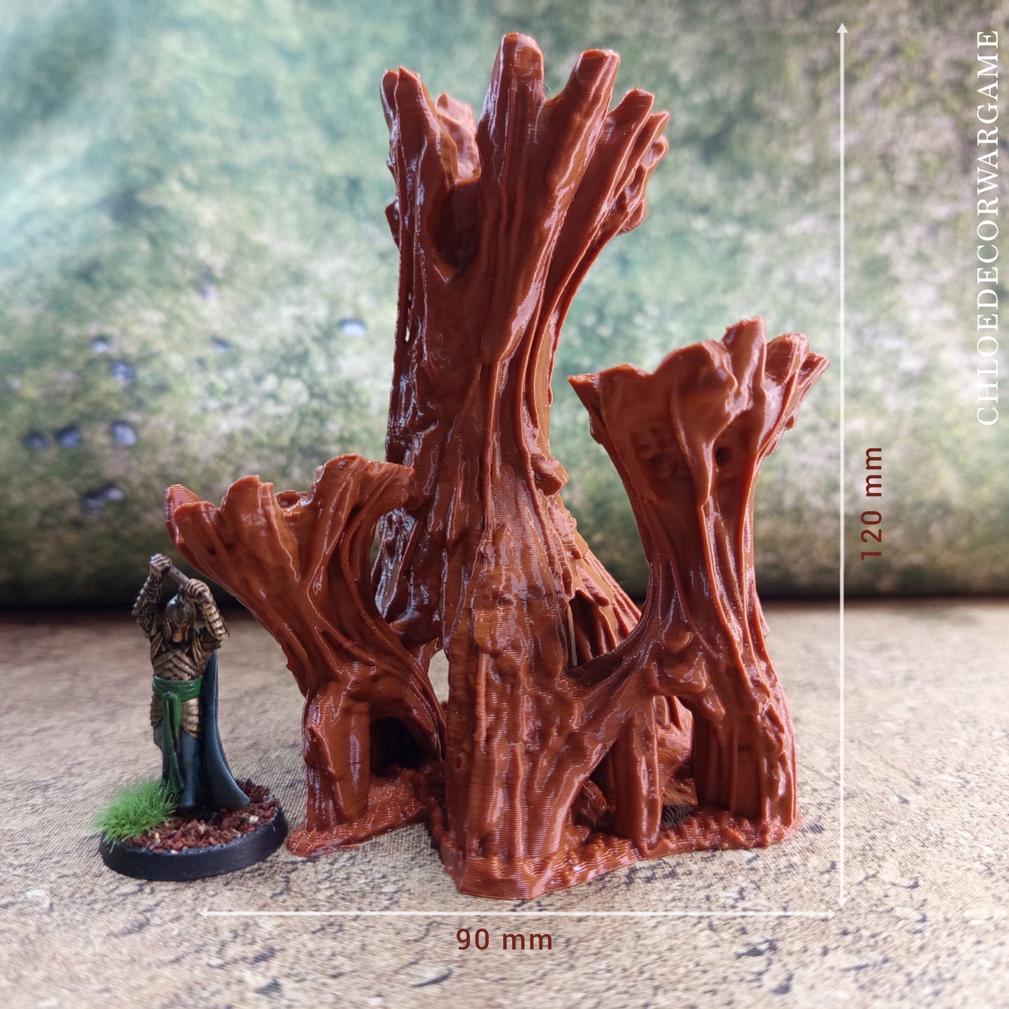 Arbre géant noueux