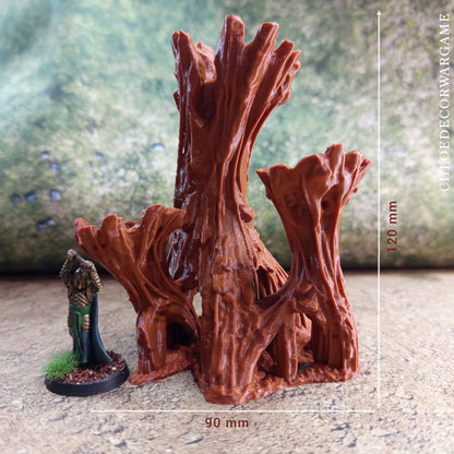 Arbre géant noueux