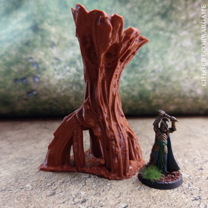 Arbre géant noueux