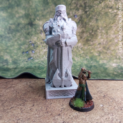 Statue du gardien nain