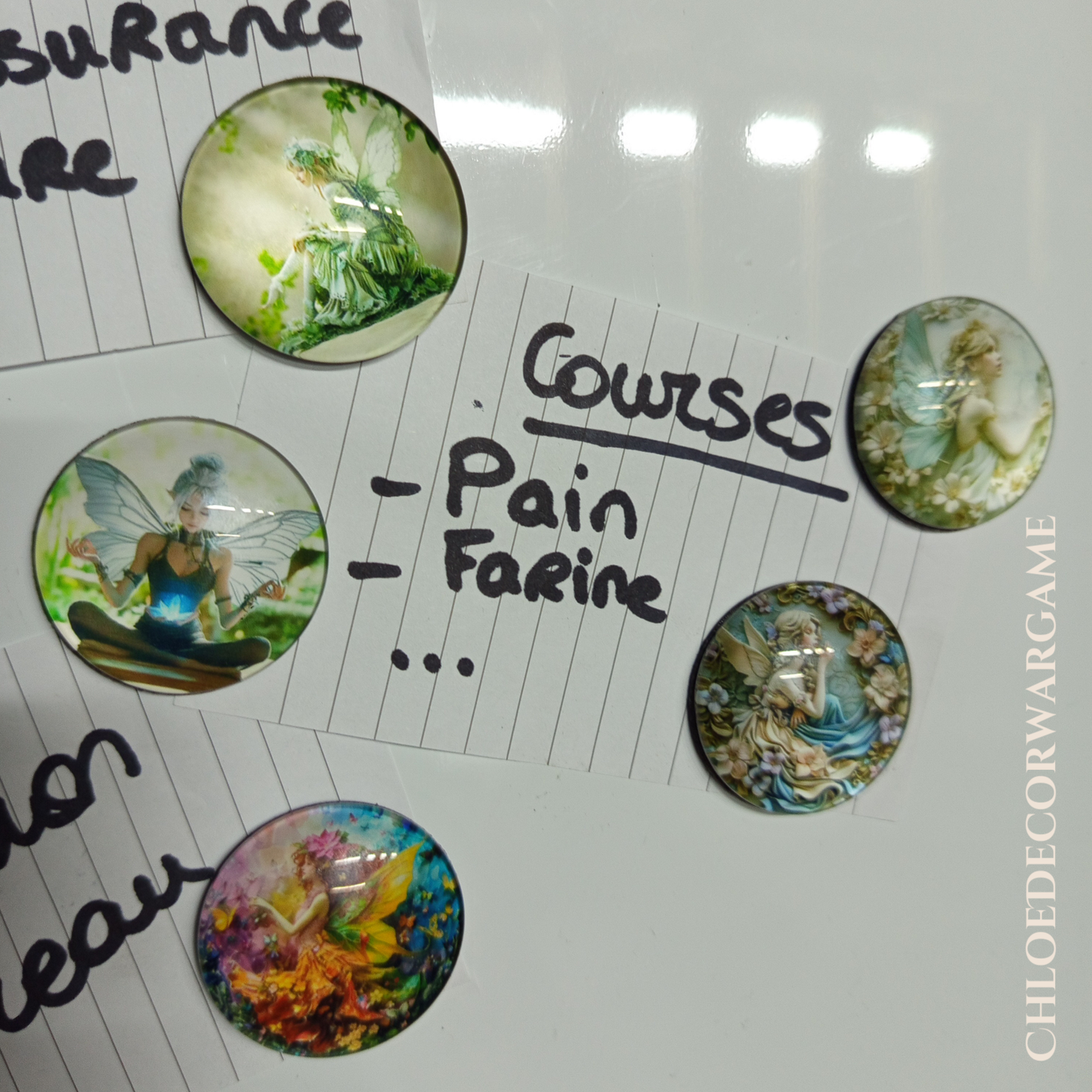 ok Aimant FEE DES JARDINS ChloeDecorWargame