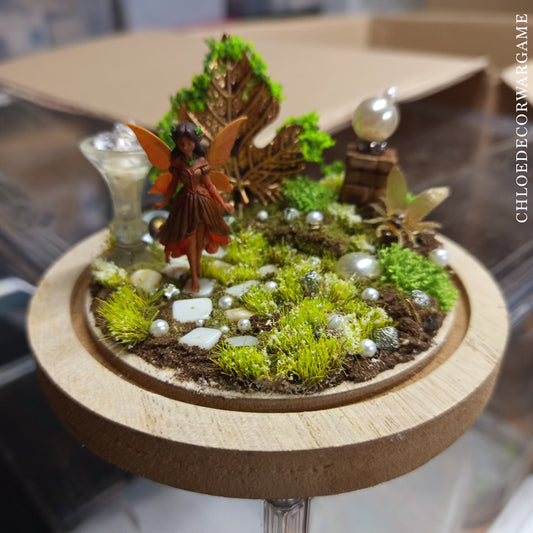Les fées – Collection de Dioramas Fantasy sous Cloche
