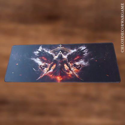 Tapis de Bureau Gaming XXL Viking & Fantasy Antidérapant