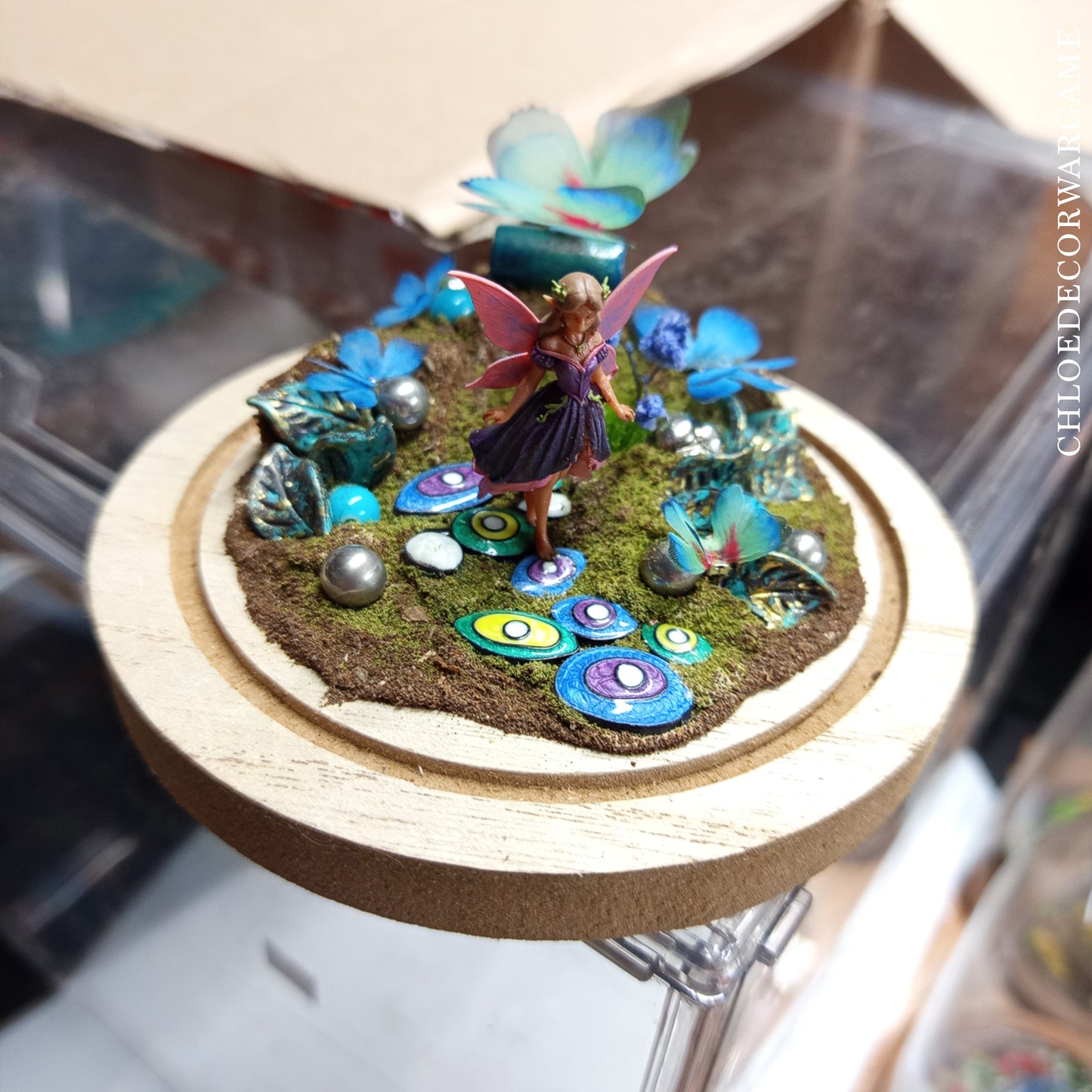 La Clairière Féerique – Collection de Dioramas Fantasy sous Cloche