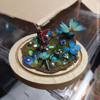 La Clairière Féerique – Collection de Dioramas Fantasy sous Cloche