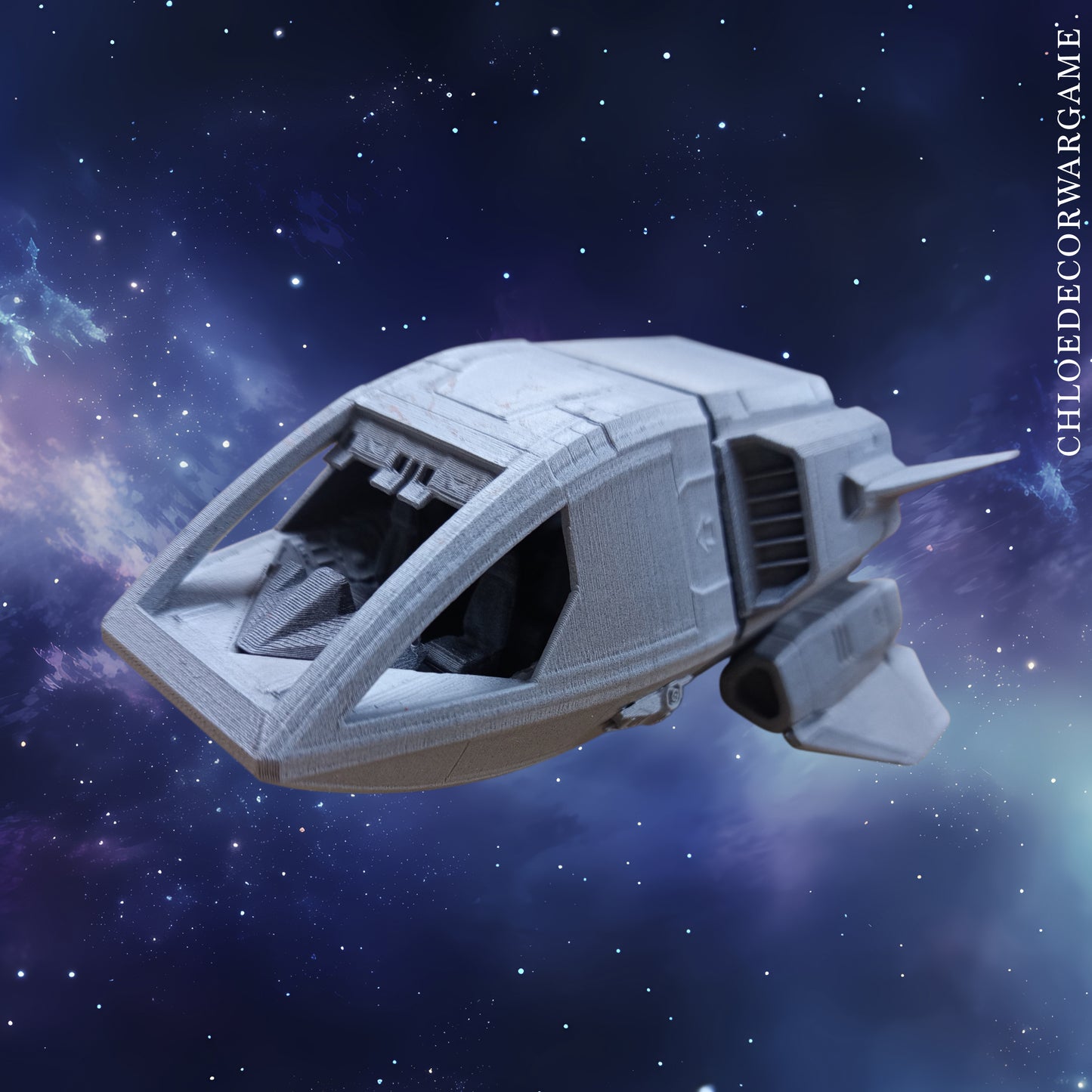Vaisseau Sci-Fi “Atlas” – Dominion Stellaire