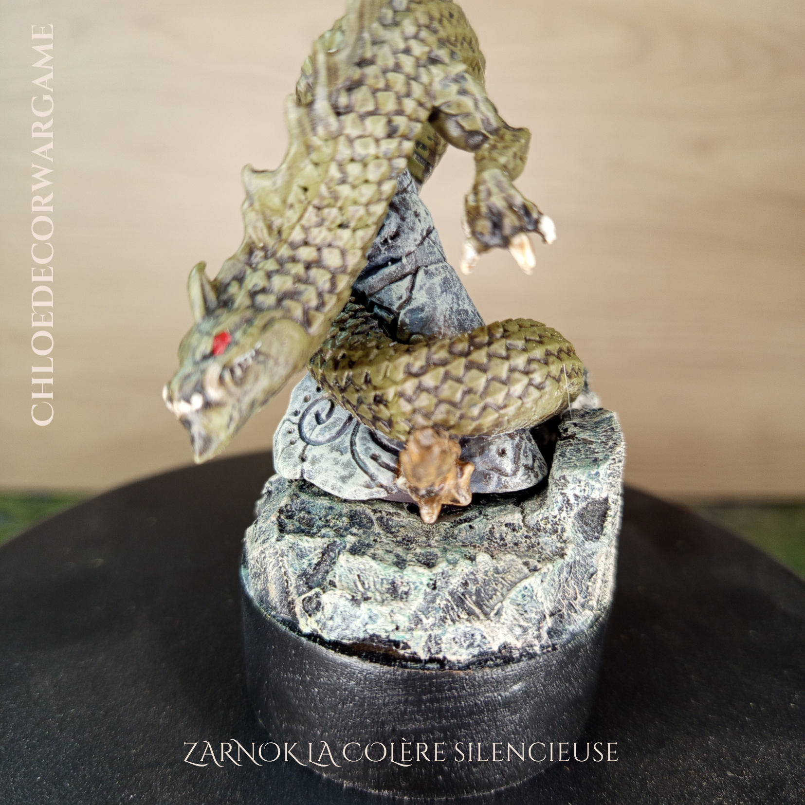 ok ZARNOK, la colère silencieuse ChloeDecorWargame
