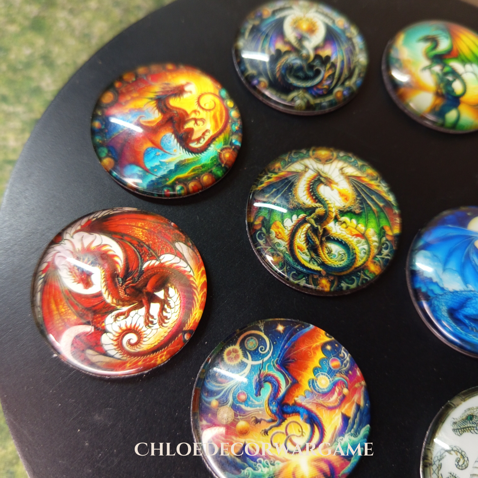 ok Aimant DRAGON DE LEGENDE ChloeDecorWargame