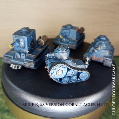 SÉRIE K-08 – CHARS INDUSTRIELS DE COMBAT