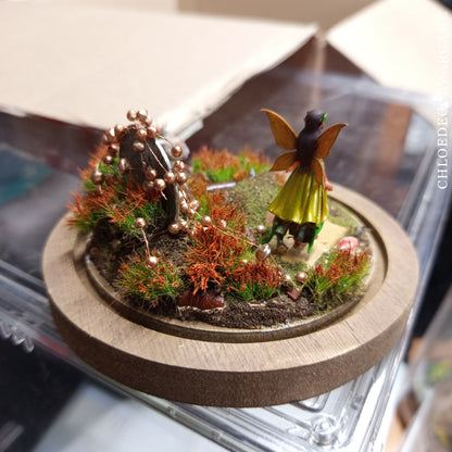 La Clairière Féerique – Collection de Dioramas Fantasy sous Cloche