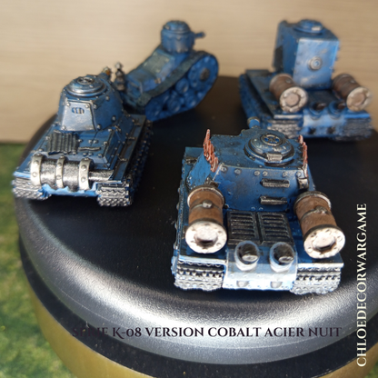 SÉRIE K-08 – CHARS INDUSTRIELS DE COMBAT