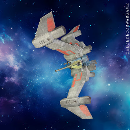 Vaisseau Sci-Fi “Crusader” – Dominion Stellaire