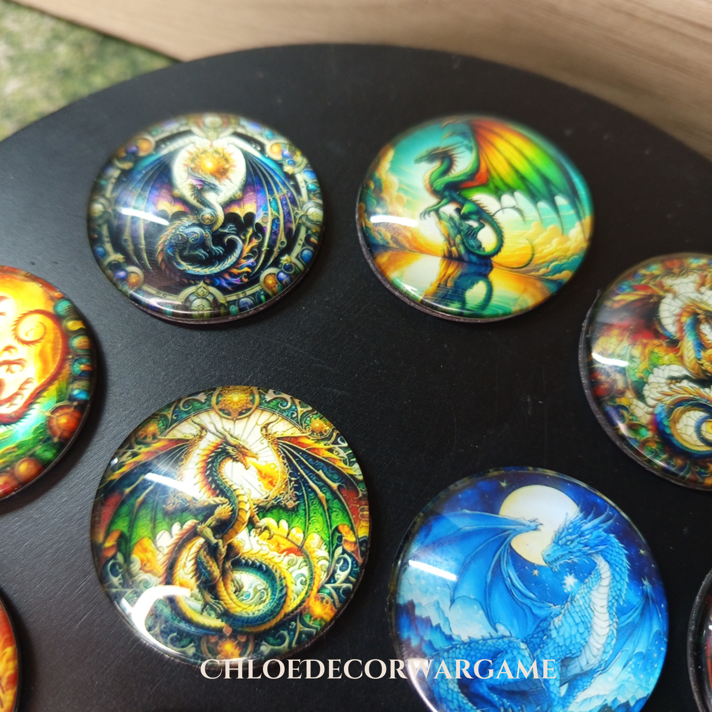 ok Aimant DRAGON DE LEGENDE ChloeDecorWargame