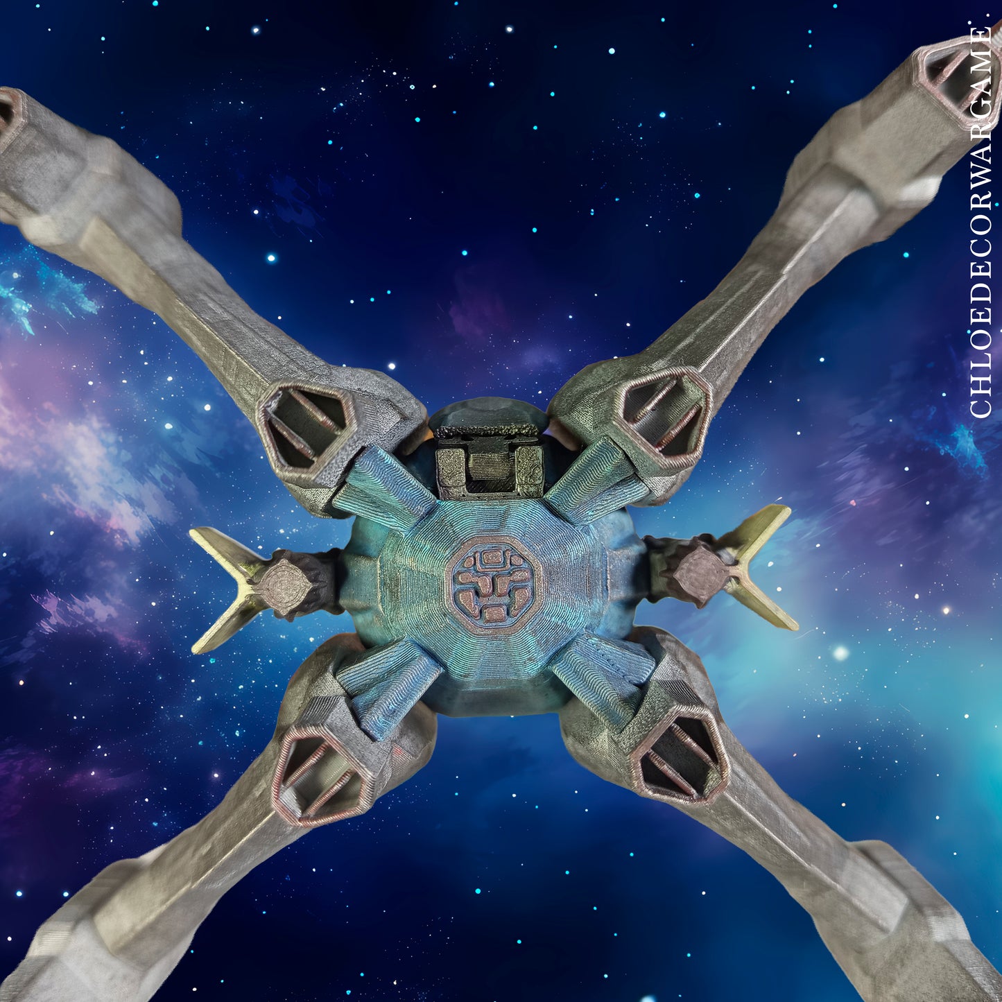 Vaisseau Sci-Fi “Crusader” – Dominion Stellaire