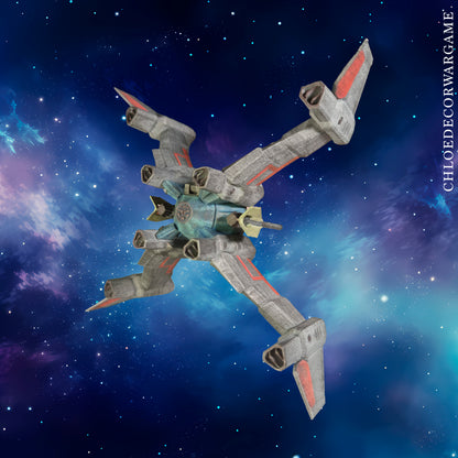 Vaisseau Sci-Fi “Crusader” – Dominion Stellaire
