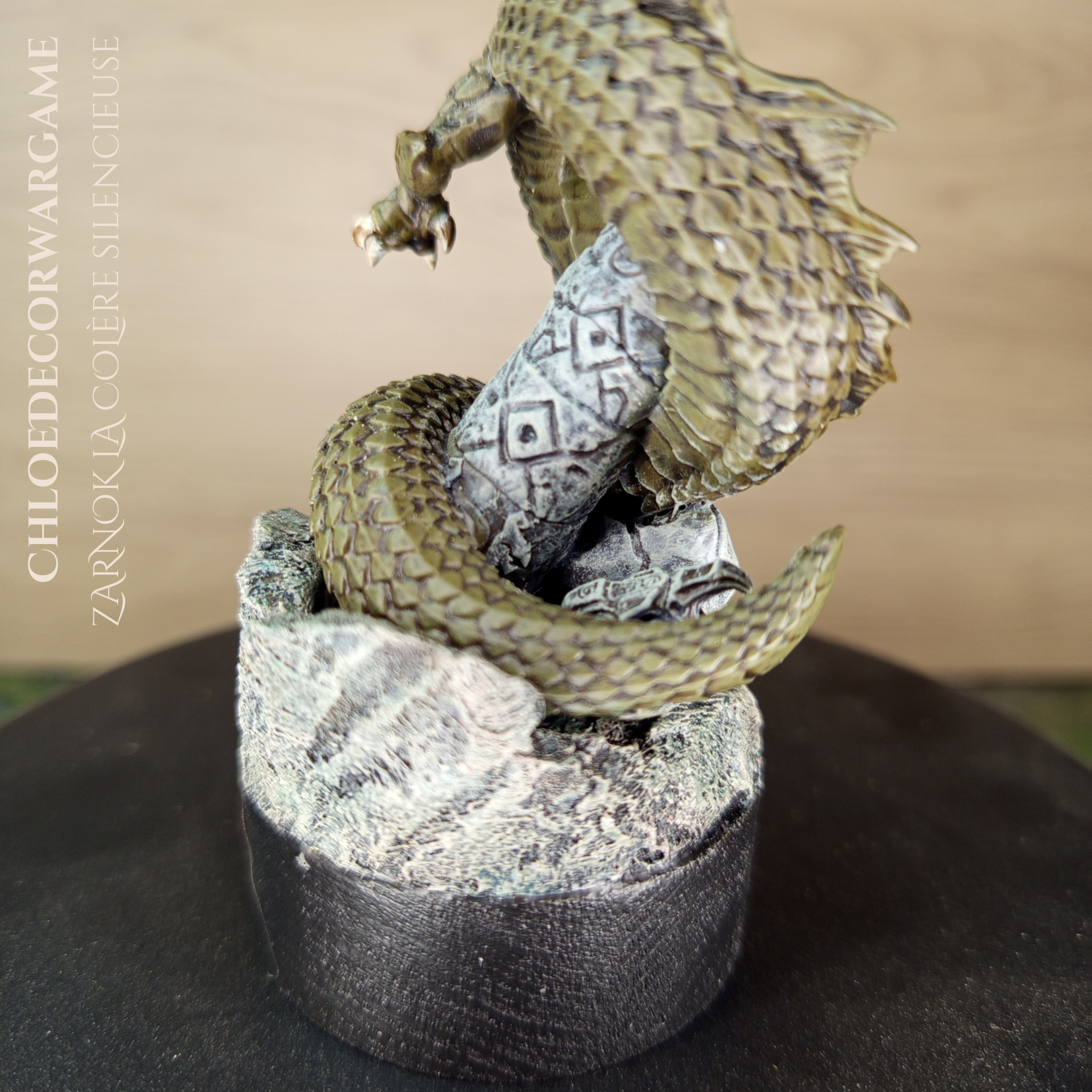 ok ZARNOK, la colère silencieuse ChloeDecorWargame