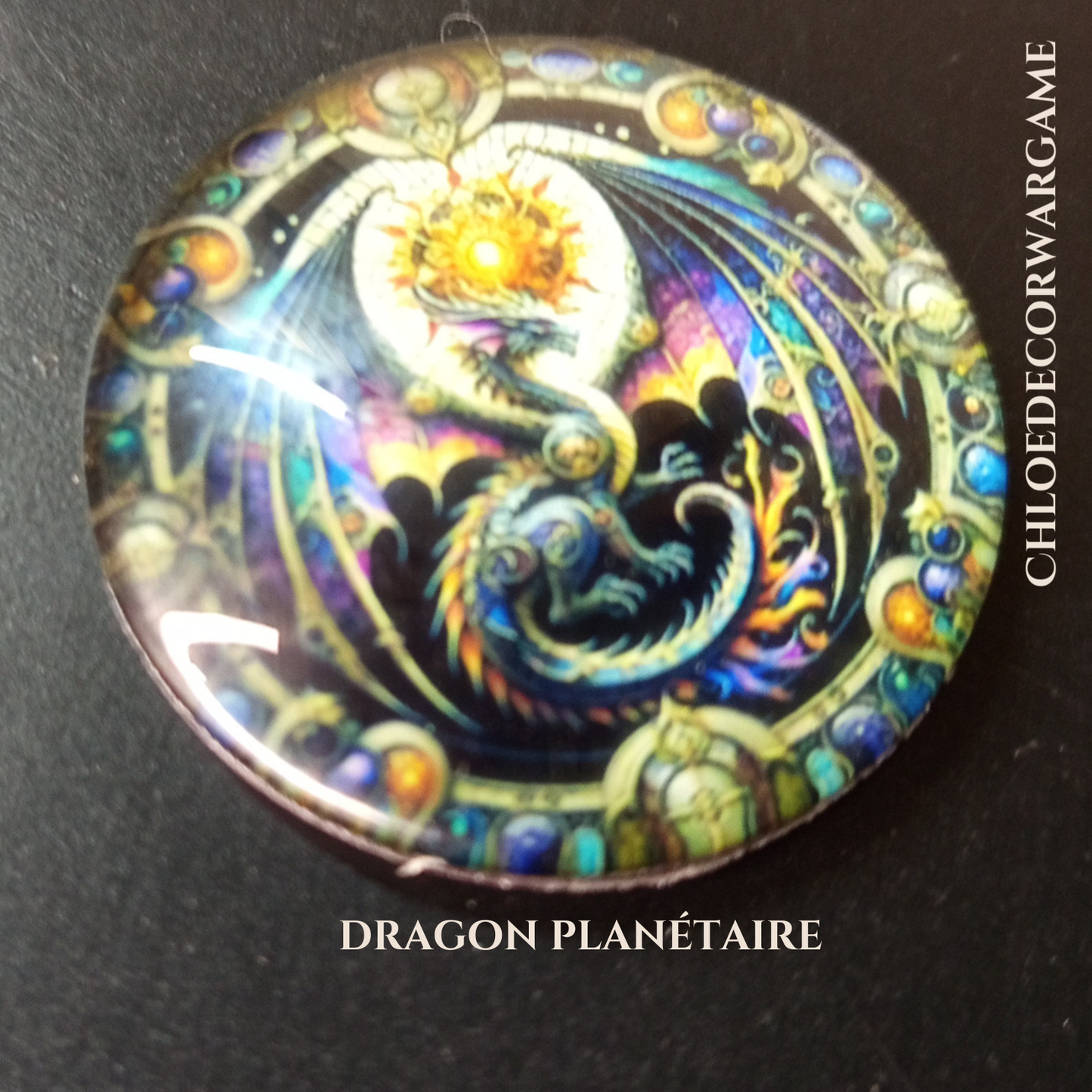ok Aimant DRAGON DE LEGENDE ChloeDecorWargame