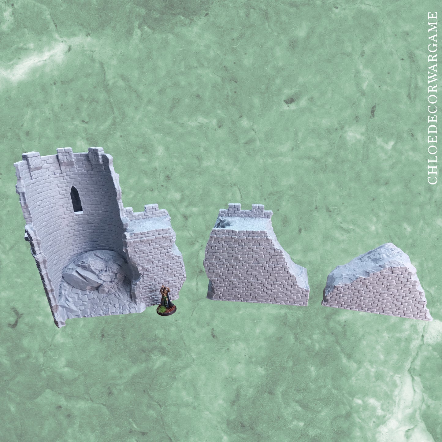 Ruines des murailles anciennes