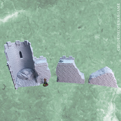 Ruines des murailles anciennes