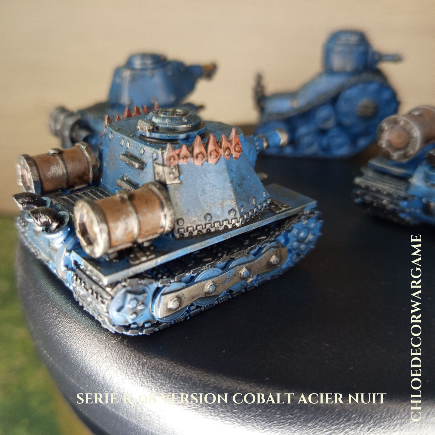 SÉRIE K-08 – CHARS INDUSTRIELS DE COMBAT