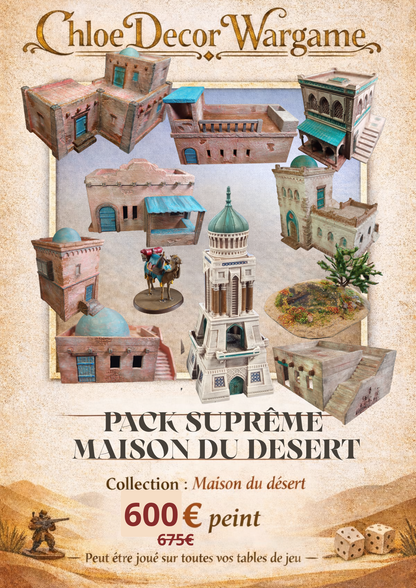 Pack Suprême – Maisons du Désert (Collection Complète)