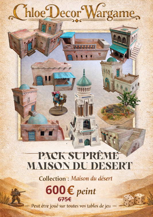 Pack Suprême – Maisons du Désert (Collection Complète)