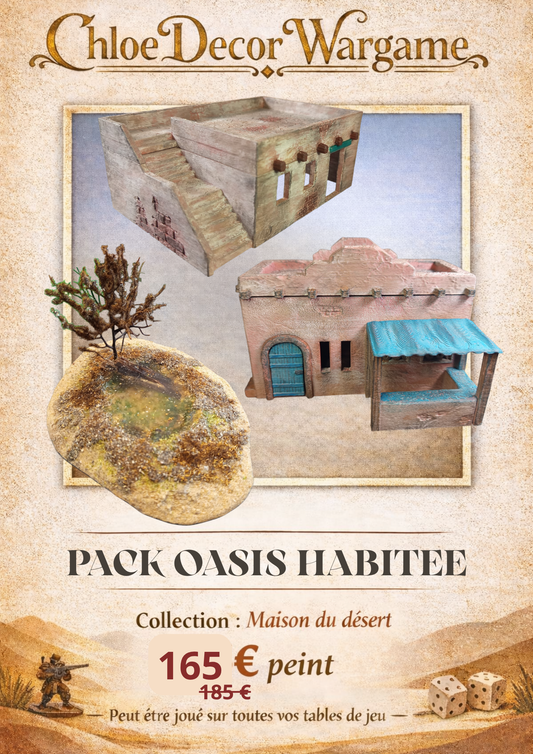 Pack Oasis habité