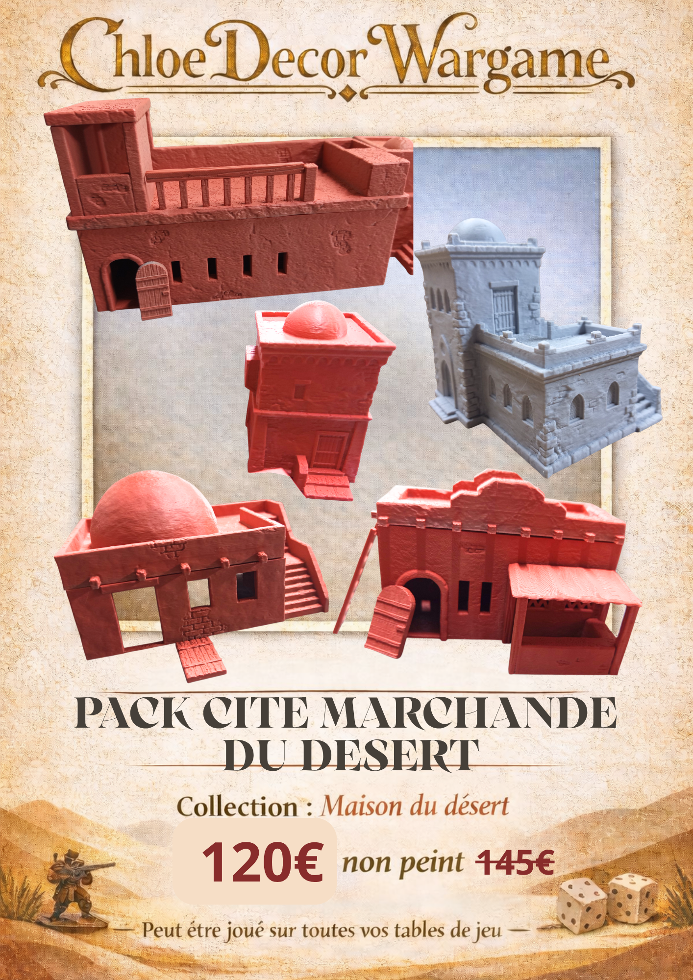 Pack Cité marchande du désert