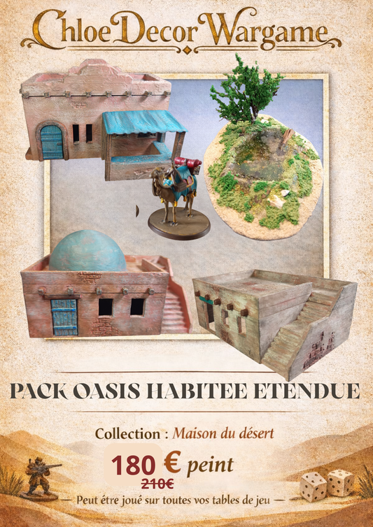 Pack Oasis habitée étendue