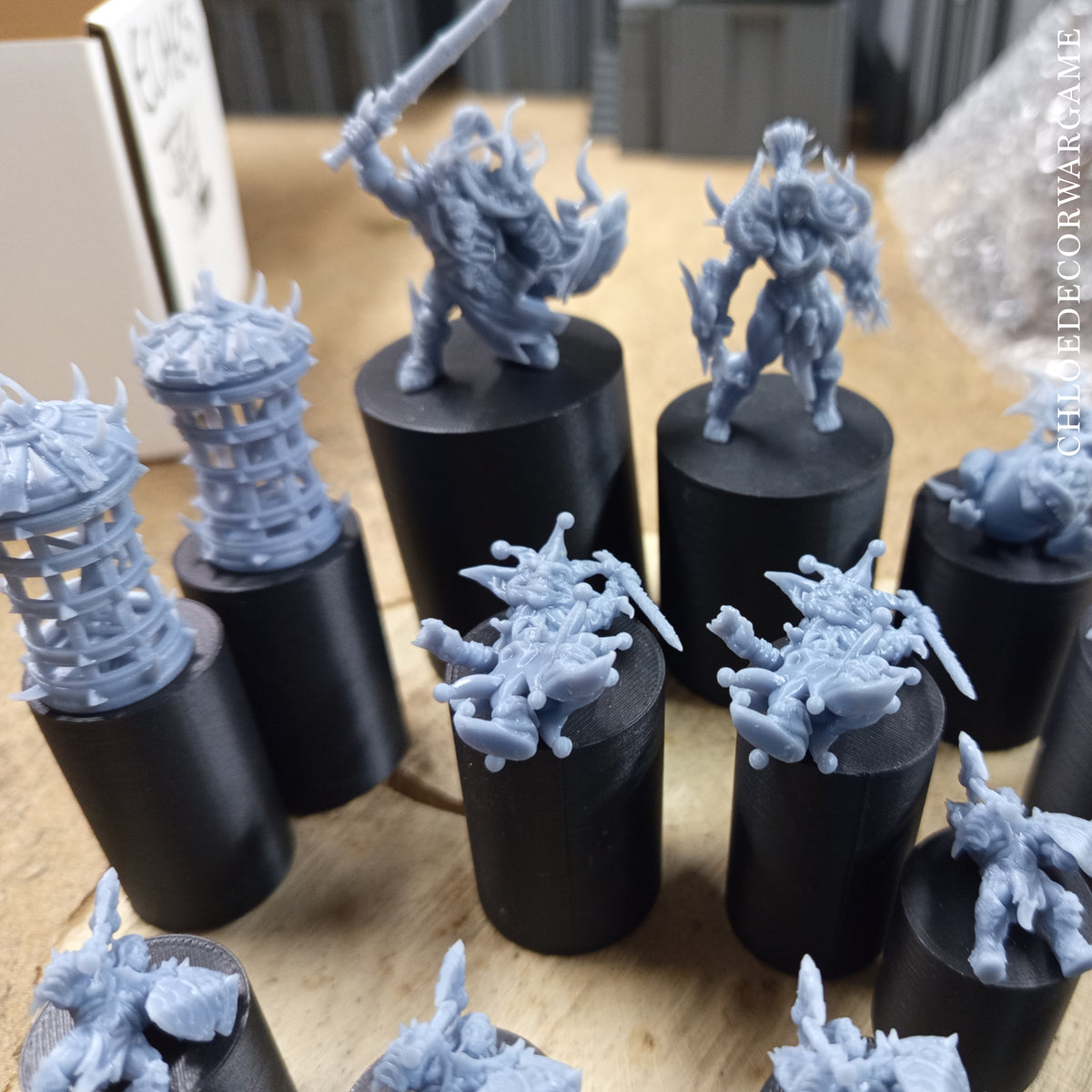 Jeu d’Échecs Fantasy Format Tournoi – Elfes, Orcs & Factions