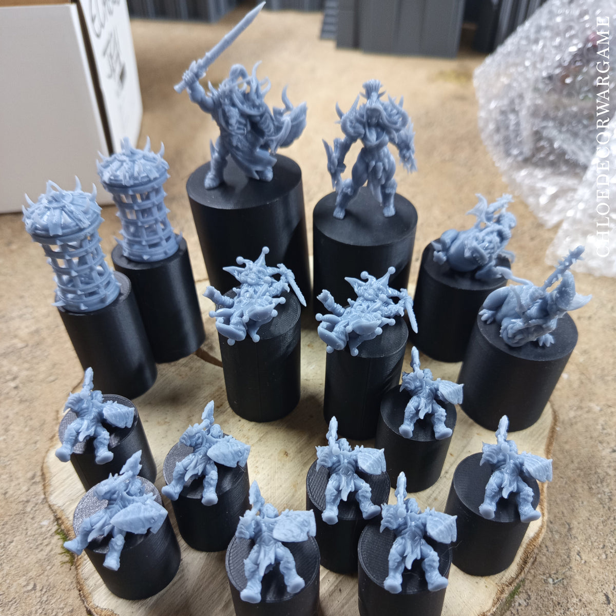 Jeu d’Échecs Fantasy Format Tournoi – Elfes, Orcs & Factions