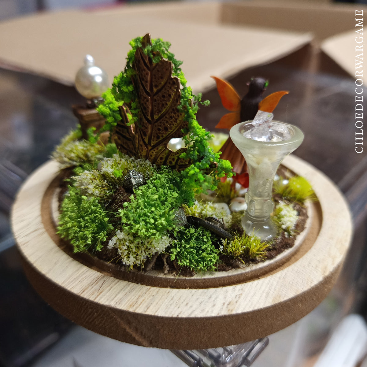 Les fées – Collection de Dioramas Fantasy sous Cloche