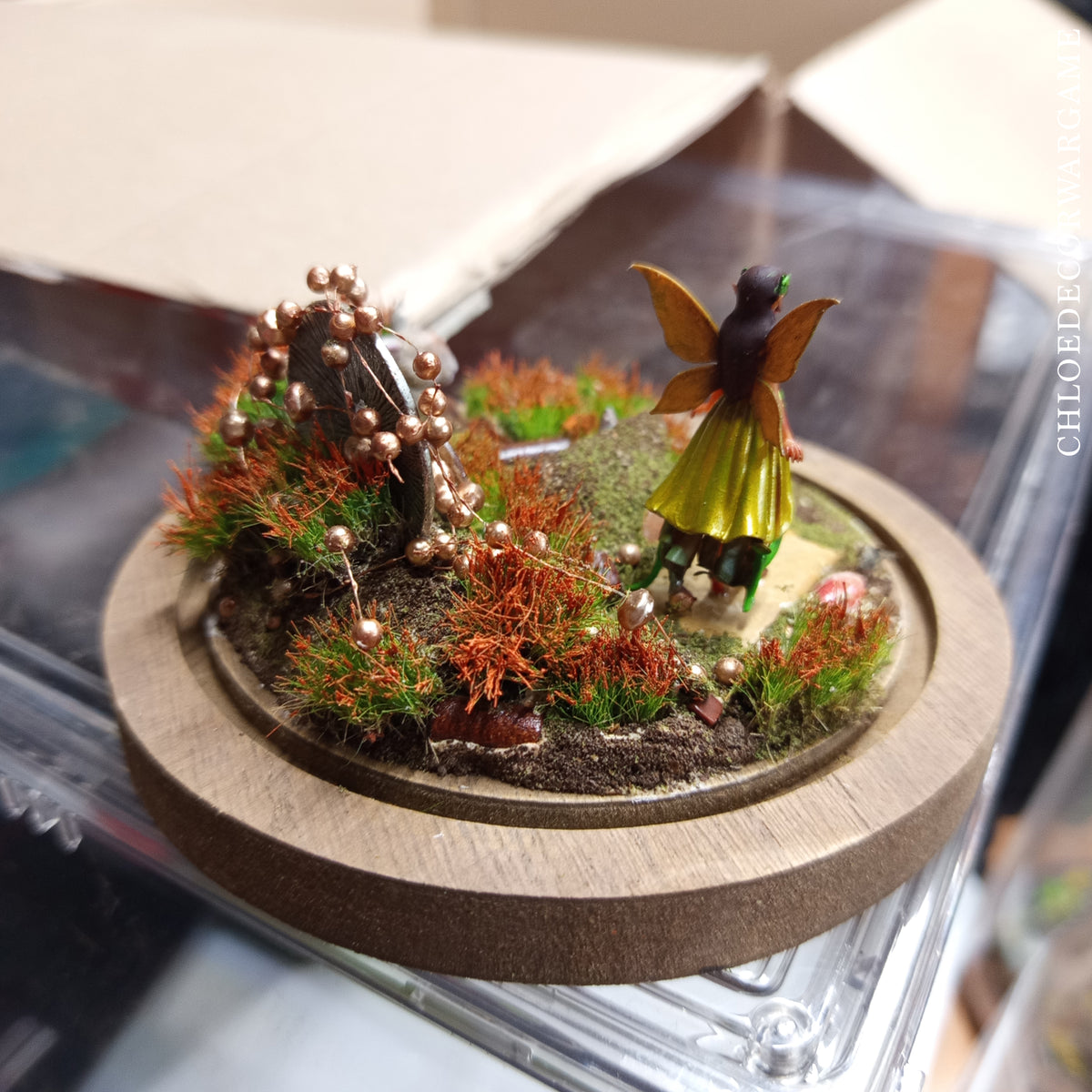 Les fées – Collection de Dioramas Fantasy sous Cloche
