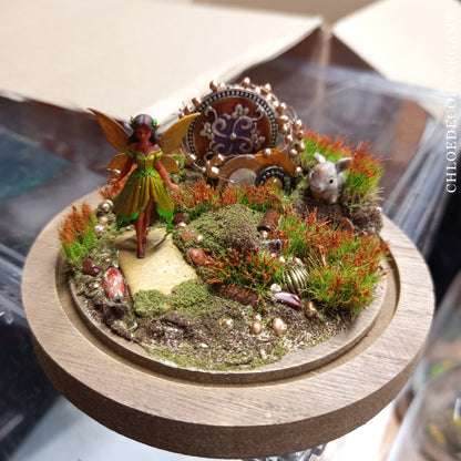 Les fées – Collection de Dioramas Fantasy sous Cloche