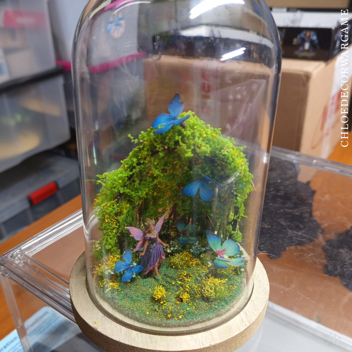 Les fées – Collection de Dioramas Fantasy sous Cloche