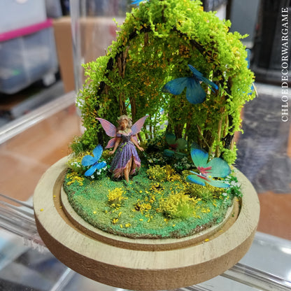 Les fées – Collection de Dioramas Fantasy sous Cloche