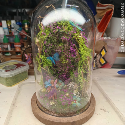 Les fées – Collection de Dioramas Fantasy sous Cloche