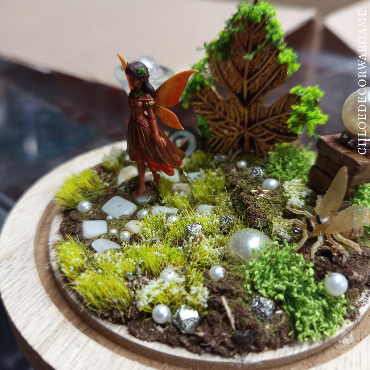 Les fées – Collection de Dioramas Fantasy sous Cloche