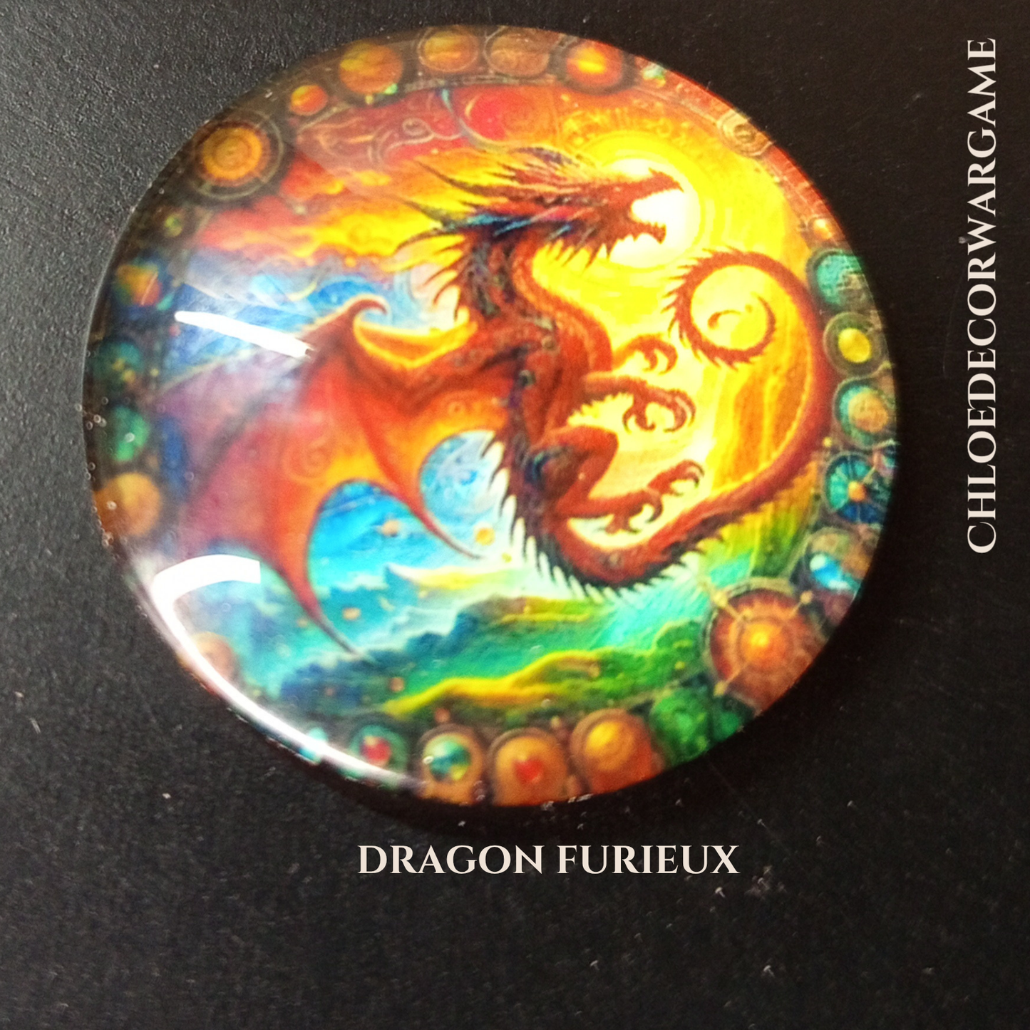 Aimant DRAGON DE LEGENDE