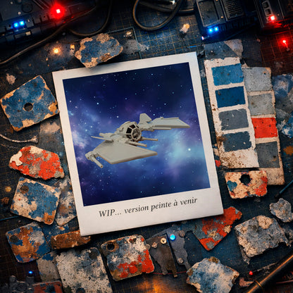 Vaisseau Sci-Fi “Orbis” – Dominion Stellaire